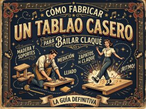 Portada crear una tablao casero para practicar claque - clases de claque en Gran Alacant